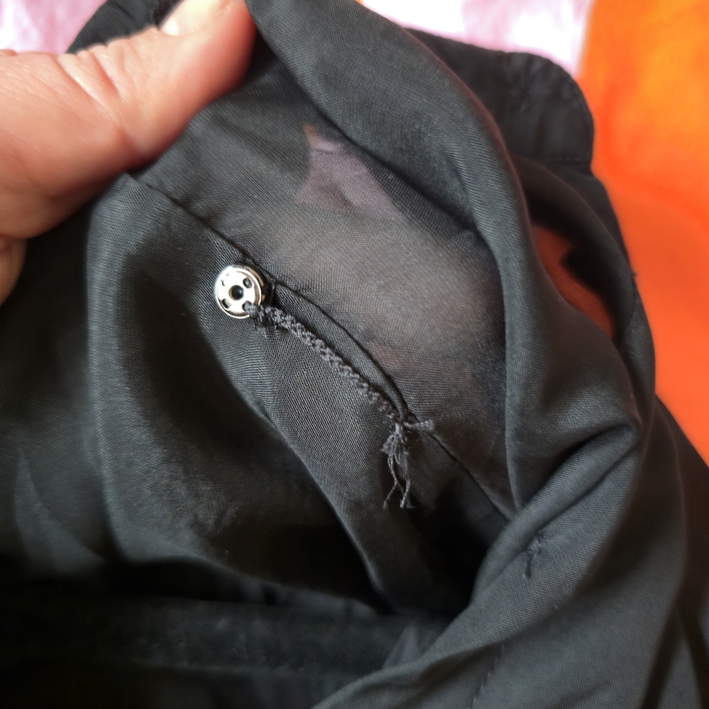 J.Crew Black Sheer Blouse - Picture 6 of 13